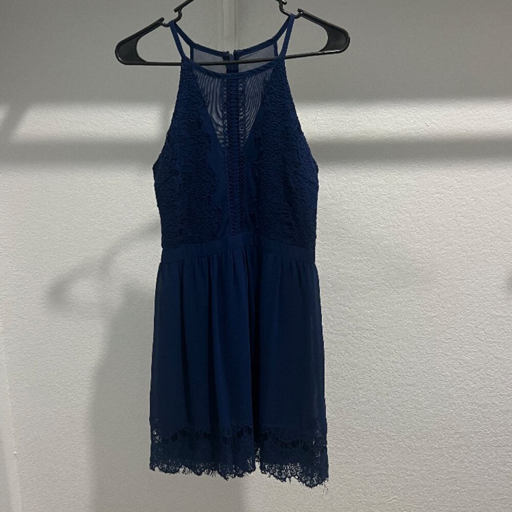 Francesca's Dress - Blue
